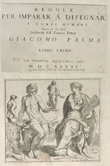Regole per Imparar a Disegnar i corpi humani... Giacomo Palma Libro P... 1636 (republished 1659). Creator: Jacopo Palma