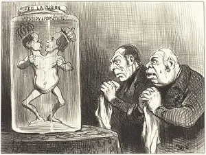 Regret Prints: Regrets Superflus!, 1851. Creator: Honore Daumier