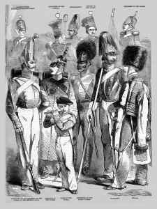 Grenadier Prints: Regular Troops; The Russian Army c1854, 1854. Creator: Unknown