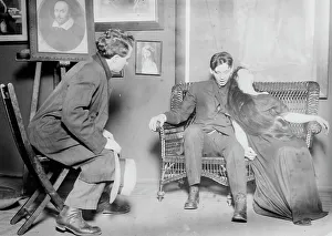 Concerned Prints: Rehearsal, Futurist Play House, between c1910 and c1915. Creator: Bain News Service