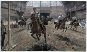 Target Practice Prints: Rehearsing for the Royal Military Tournament at the Agricultural Hall