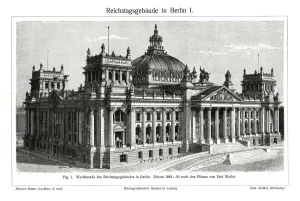 Reichstag Prints: The Reichstag, Berlin, Germany, late 19th century