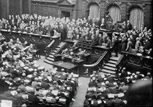 Reichstag Prints: Reichstag in session, between c1915 and c1920. Creator: Bain News Service