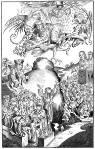 The Reign of Antichrist, 1493. Artist: Michel Volgemuth