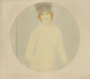 Fernand 1858 1921 Prints: Reine nue, c. 1910. Creator: Khnopff, Fernand (1858-1921)