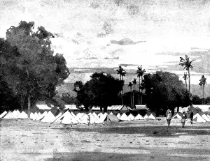 Mombasa Prints: Reinforcements for Uganda: arrival of an Indian Contingent at Mombasa - 27th Bombay Infantry