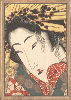 Eisen Keisai Gallery: Rejected Geisha from Passions Cooled by Springtime Snow, 1824. Creator: Ikeda Eisen
