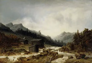 Rekolankoski in Jämsä, 1869. Creator: Johan Knutson