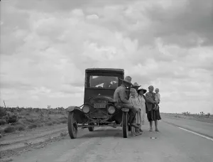 Drought Prints: Three related Oklahoma drought refugee families near Lordsburg