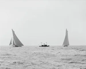 Ng Herreshoff Prints: Reliance and Shamrock III coming for the line