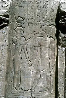 Life Prints: Relief of the goddess Hathor, Temple of Horus