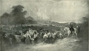 James Maclaren Prints: The Relief of Lucknow - Leading the Sufferers to the British Camp