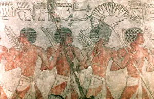 Relief with Soldiers, Temple of Hatschepsut Relief with Soldiers, Temple of Hatschepsut