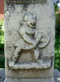 Relief Prints: Relief of the Thraex, Aphrodisias (Anatolia, Turkey), 2000. Creator: LTL