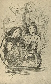 Windward Islands Prints: Religious Fantasies, 1936. Artist: Paul Gauguin