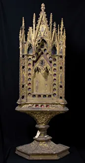 Siena Prints: Reliquary, Italian, 14th century. Creator: Unknown