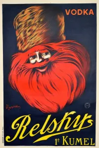 Cappiello Gallery: Relsky Vodka, 1925. Creator: Cappiello, Leonetto (1875-1942)