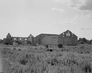 Deserted Prints: Remains of sawmill in Fullerton, Louisiana, 1937. Creator: Dorothea Lange