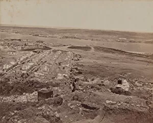 Remains of Stone Buildings, 1855-1856. Creator: James Robertson