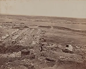 Bris Gallery: Remains of Stone Buildings, 1855-1856. Creator: James Robertson