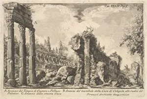 Remains of the Temple of Castor and Pollux... ( Avanzo del Tempio di Castore e Remains of the Temple of Castor and Pollux... ( Avanzo del Tempio di Castore e