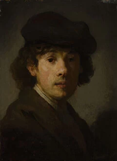 Paul Rembrandt Van Ryn Collection: Rembrandt (1606-1669) as a Young Man. Creator: Unknown