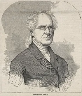 Winslow Homer American Prints: Rembrandt Peale, 1857. Creator: Winslow Homer (American, 1836-1910)