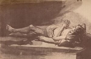 Rembrandt - Study of a Recumbent Model, 1903. Artist: Rembrandt Harmensz van Rijn