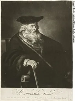 Artists Father Prints: Rembrandt's Father, n.d. Creator: James McArdell
