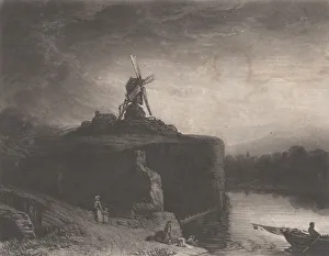 Images Dated 30th November 2020: Rembrandts Mill, 1823. Creator: Charles Turner