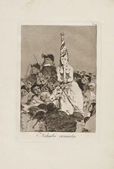 De Goya Prints: There Was No Remedy (No Hubo Remedio), 1799. Creator: Francisco Goya