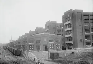 Brand Prints: Remington Arms works, Bridgeport, between c1910 and c1915. Creator: Bain News Service