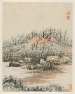 Reminiscences of Qinhuai River, 1642-1707. Creator: Shitao (Chinese, 1642-1707)