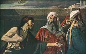 Betrayal Collection: The Remorse of Judas, 1866, (c1930). Creator: Edward Armitage