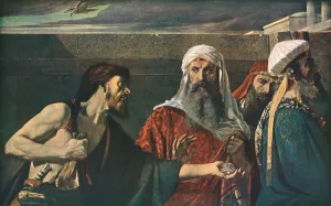 Regret Prints: The Remorse of Judas, 1866, (c1930). Creator: Edward Armitage
