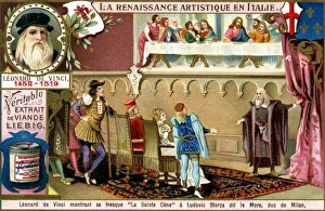 Liebig Prints: Renaissance Art in Italy: Leonardo da Vinci, (c1900)