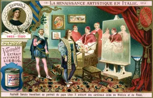 Liebig Prints: Renaissance Art in Italy: Raphael, (c1900)