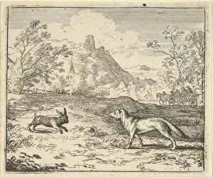 Allart Van Gallery: Renard Lies that the Rabbit Insulted One of His Children, 1650-75