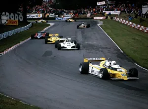 Arnoux Prints: Rene Arnoux in the British Grand Prix, Brands Hatch, 1980