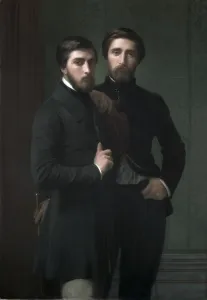 Rene-Charles Dassy and His Brother Jean-Baptiste-Claude-Amede Dassy, 1850