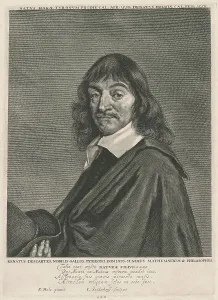 Suyderhoef Prints: René Descartes, 1650s. Creator: Jonas Suyderhoef