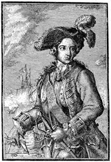 Demoulin Collection: Rene Duguay-Trouin, French corsair of Saint-Malo, 1898. Artist: Gustave Demoulin