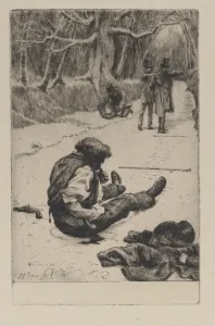 Renée Mauperin: Henri Mauperin Wounded after the Duel with Boisjorand de Villacour Renée Mauperin: Henri Mauperin Wounded after the Duel with Boisjorand de Villacour
