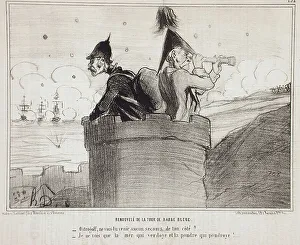 Lookout Prints: Renouvelé de la tour de barbe bleue, 1854. Creator: Honore Daumier