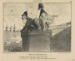Looking Out Prints: Renouvelé de la tour barbe bleue, 19th century. Creator: Honore Daumier