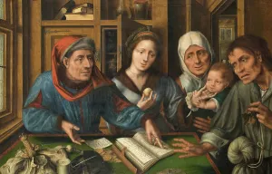 The Rent Receiver's Office, 1514. Creator: Jan Massys