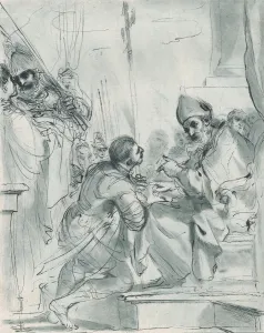 Images Dated 5th November 2020: Repentance of St. William, 1764-98. Creator: Vincenzio Vangelisti