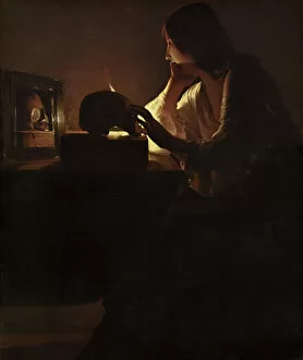 The Repentant Magdalen, c. 1635 / 1640. Creator: Georges de la Tour