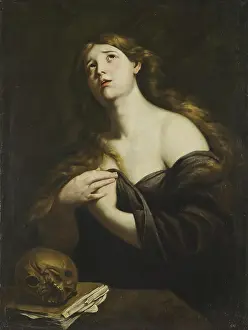 Magdalene Prints: Repentant Mary Magdalene, 1650. Creator: Andrea Vaccaro