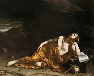 Loyalty Prints: Repentant Mary Magdalene, c1622. Creator: Gentileschi, Orazio (1563-1638)